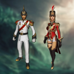 Admiral costume set